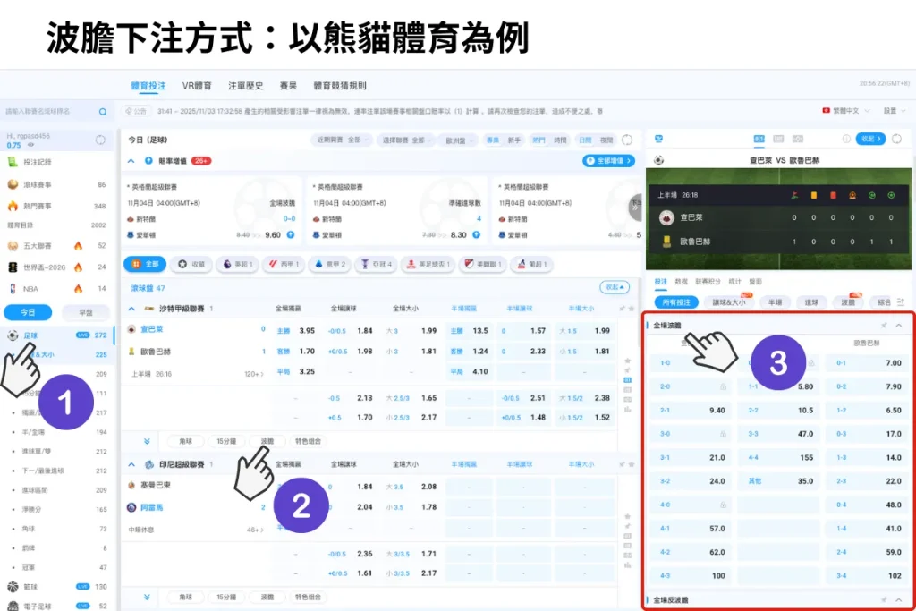 運彩波膽玩法