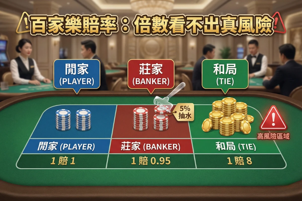 百家樂賠率